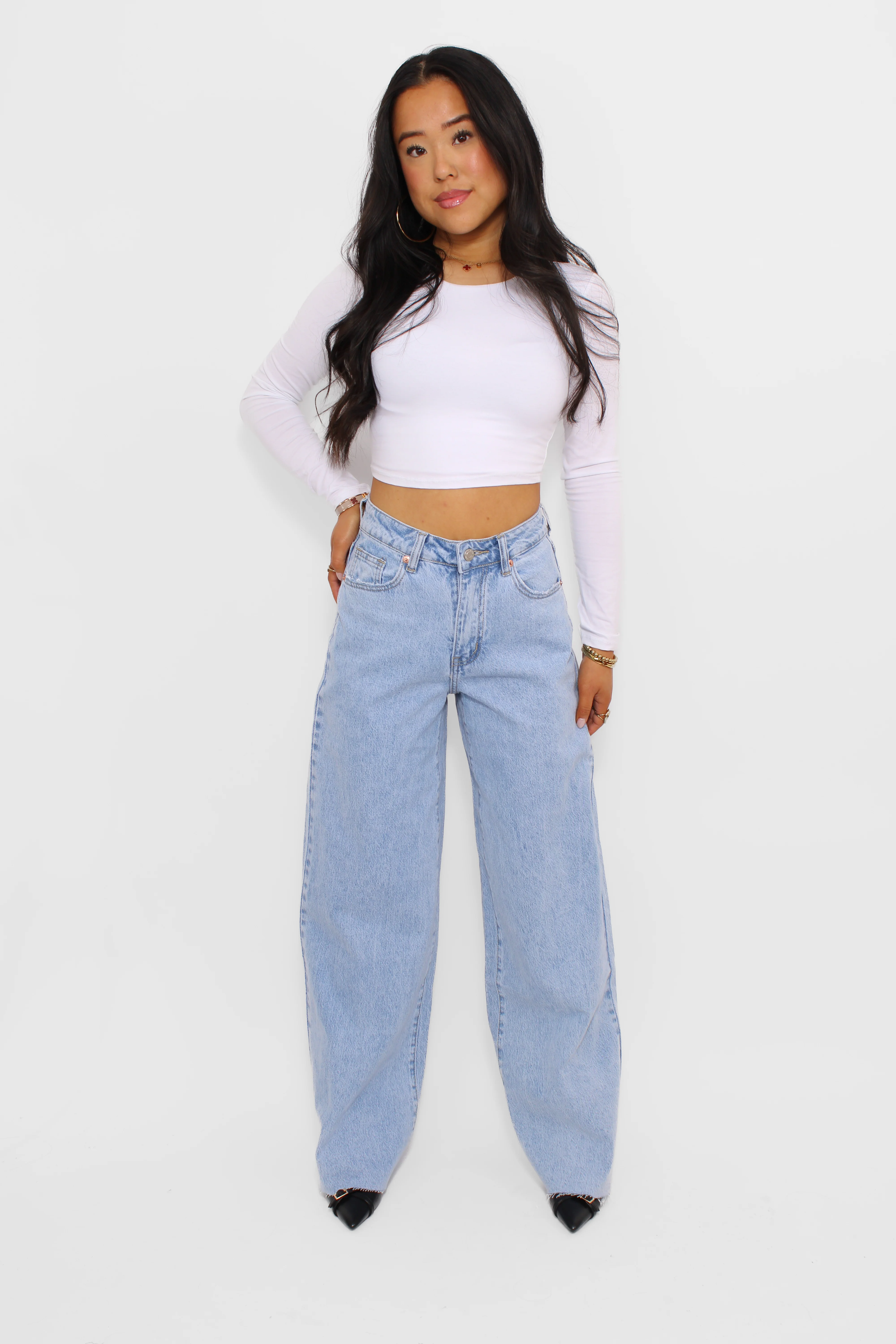 WIDE LEG JEANS 9150 - Image 2