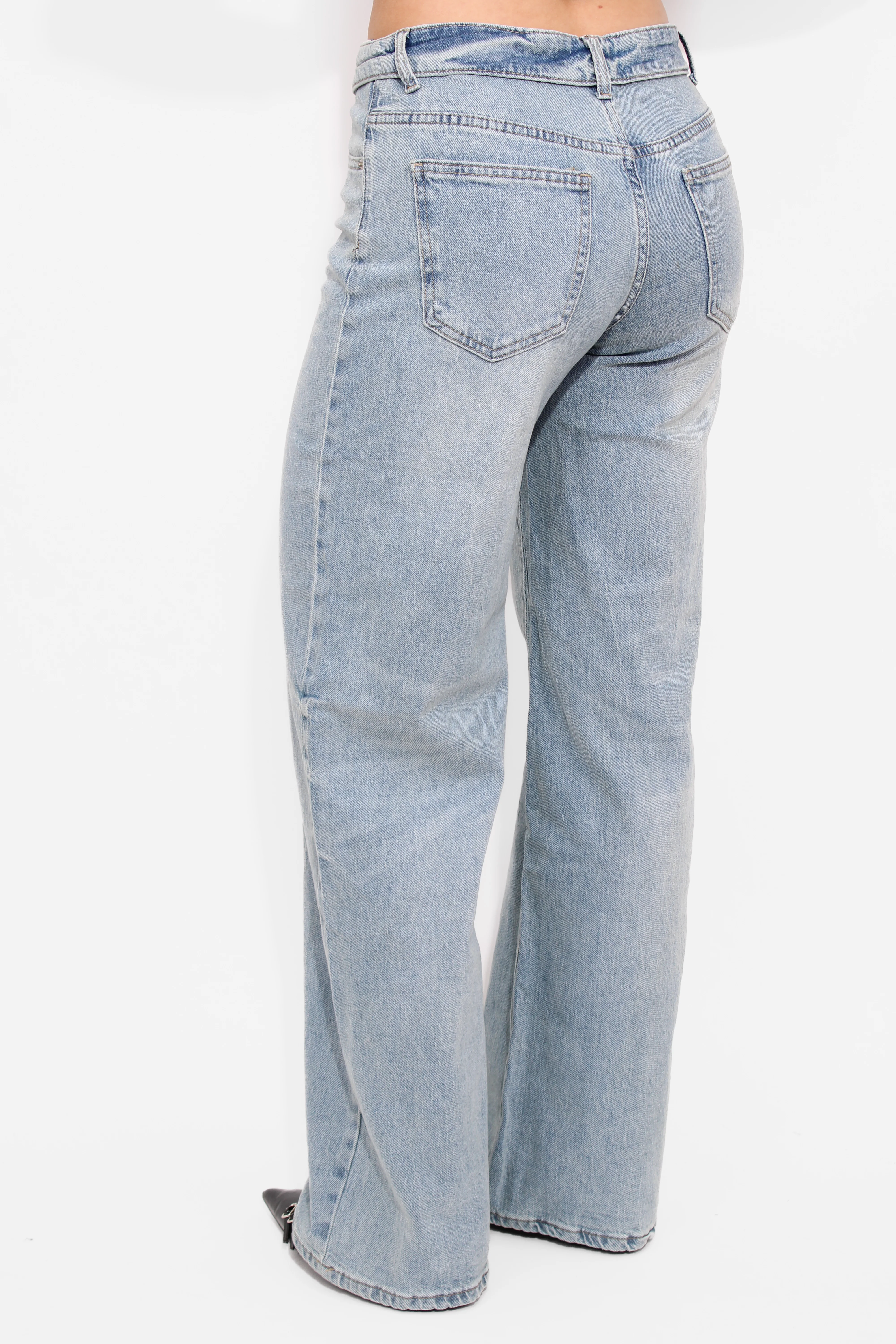 XENA FOLD OVER JEANS - Image 5
